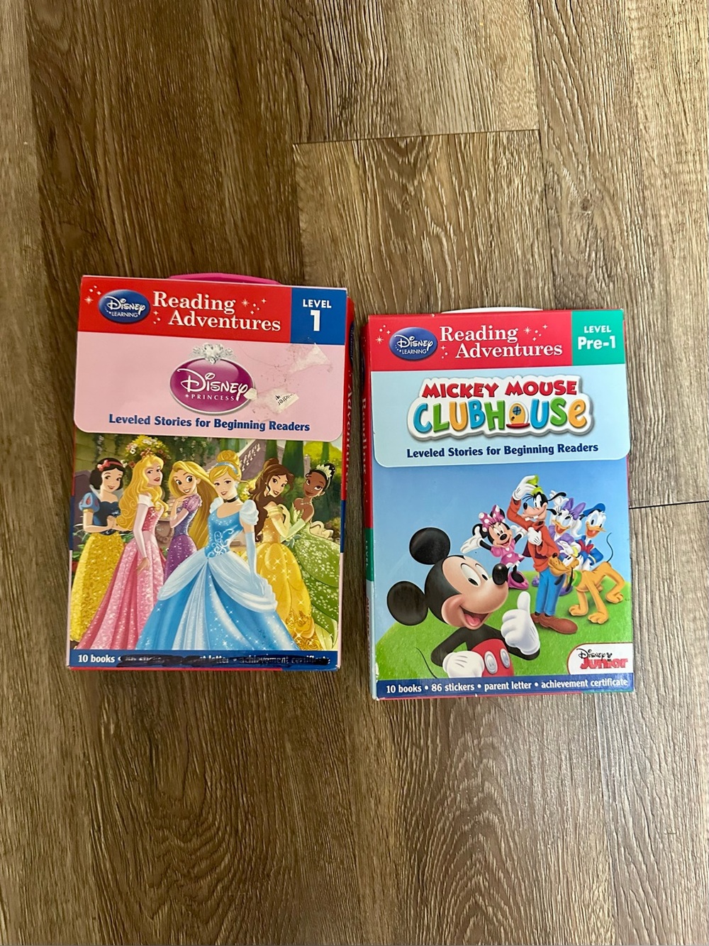 Disney Reading Adventures Storybook Sets - Disney Princesses Level 1 and Mickey